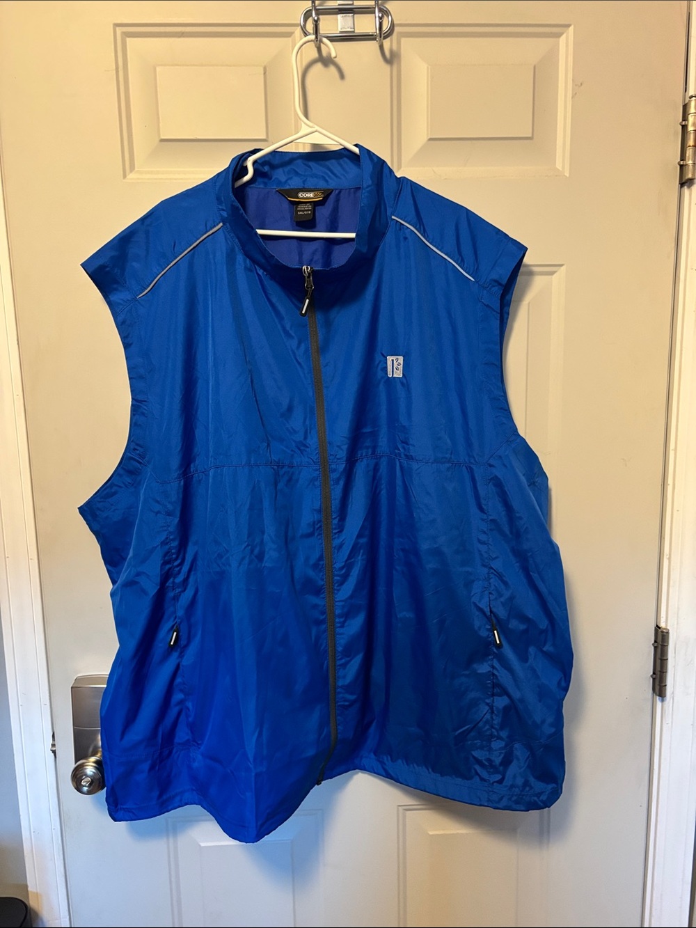 Core Performance Men's Blue Lightweight Wind Vest